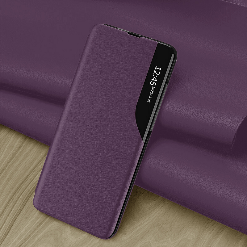 View Case elegáns könyvtok Xiaomi 13T/13T Pro telefonhoz - Sötétkék