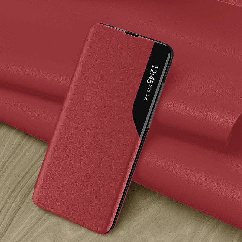 View Case elegáns könyvtok Xiaomi 13T/13T Pro telefonhoz - Sötétkék