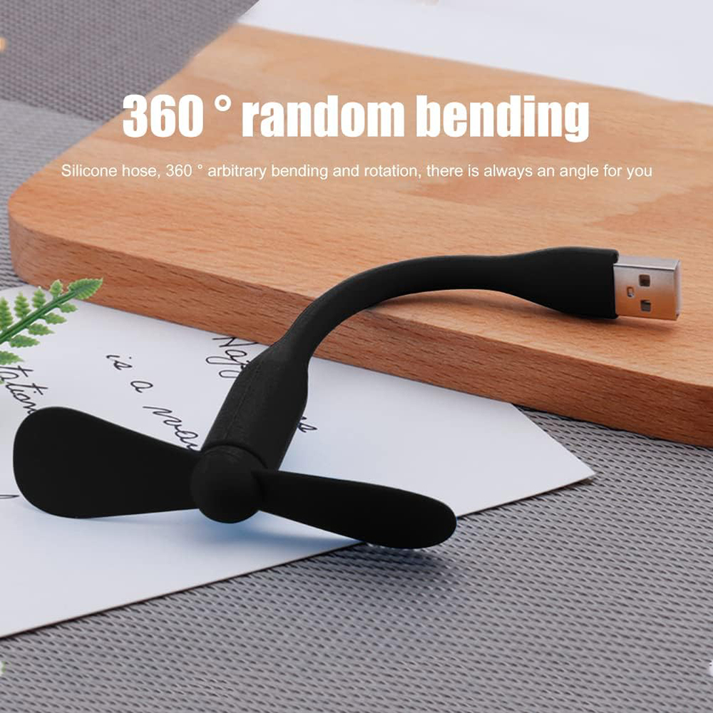 Mini USB ventilátor (TUF1) - 5V - Kék