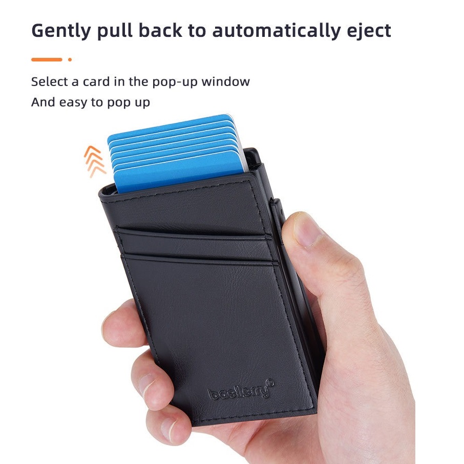 MINI WALLET Baellerry LU-36146 - Sötétbarna