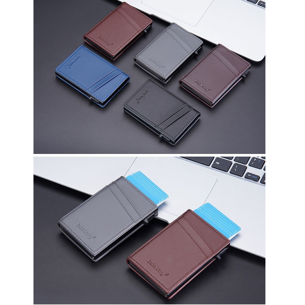 MINI WALLET Baellerry LU-36146 - Sötétbarna