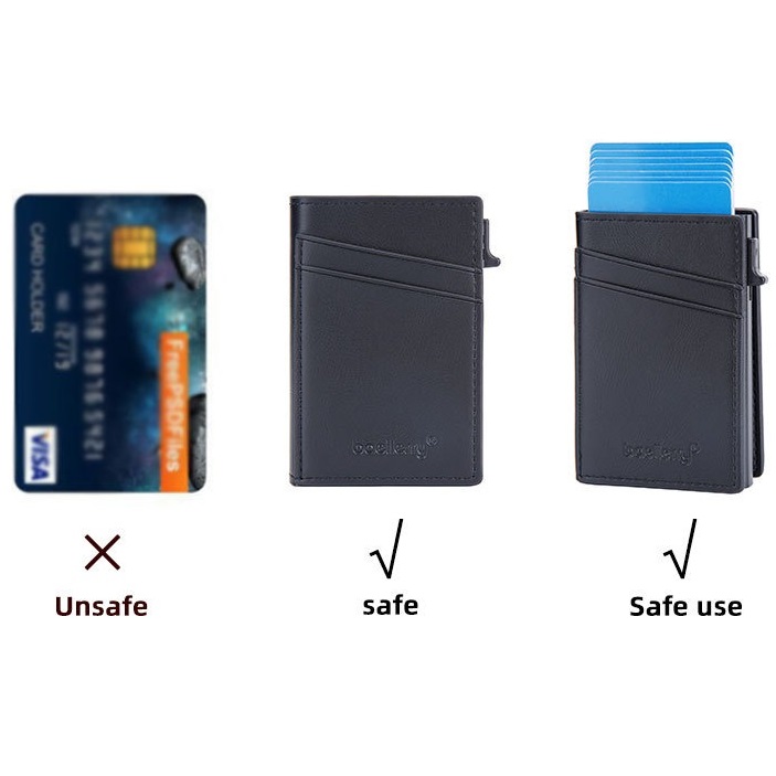 MINI WALLET Baellerry LU-36146 - Sötétbarna