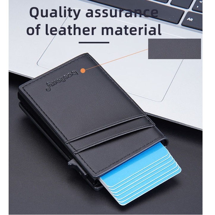 MINI WALLET Baellerry LU-36146 - Sötétbarna