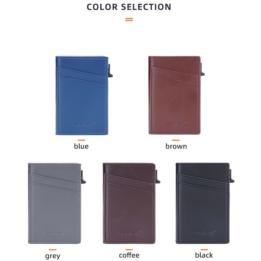 MINI WALLET Baellerry LU-36146 - Sötétbarna