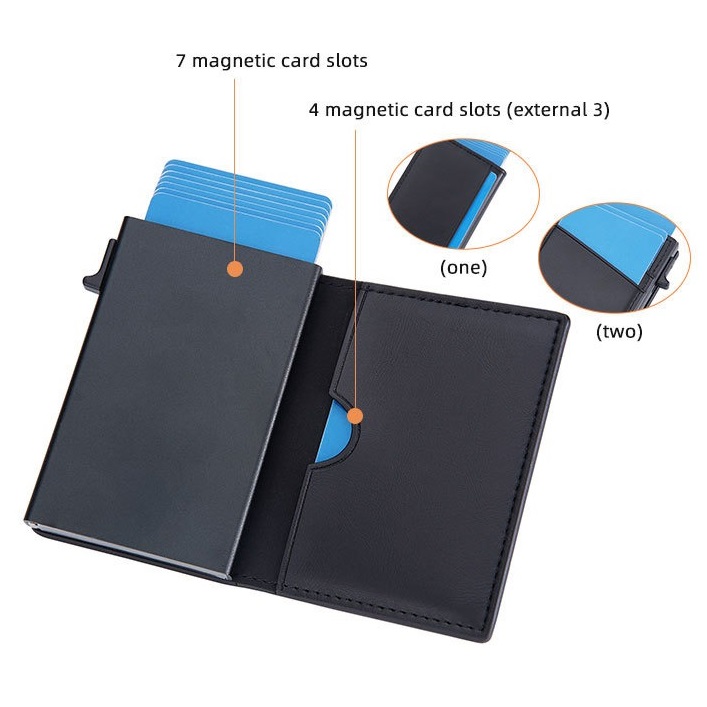MINI WALLET Baellerry LU-36146 - Sötétbarna