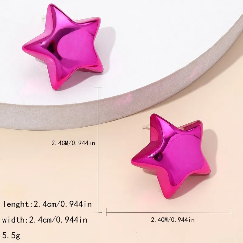 Fülbevaló AD-34535 - Circle/Ezüst