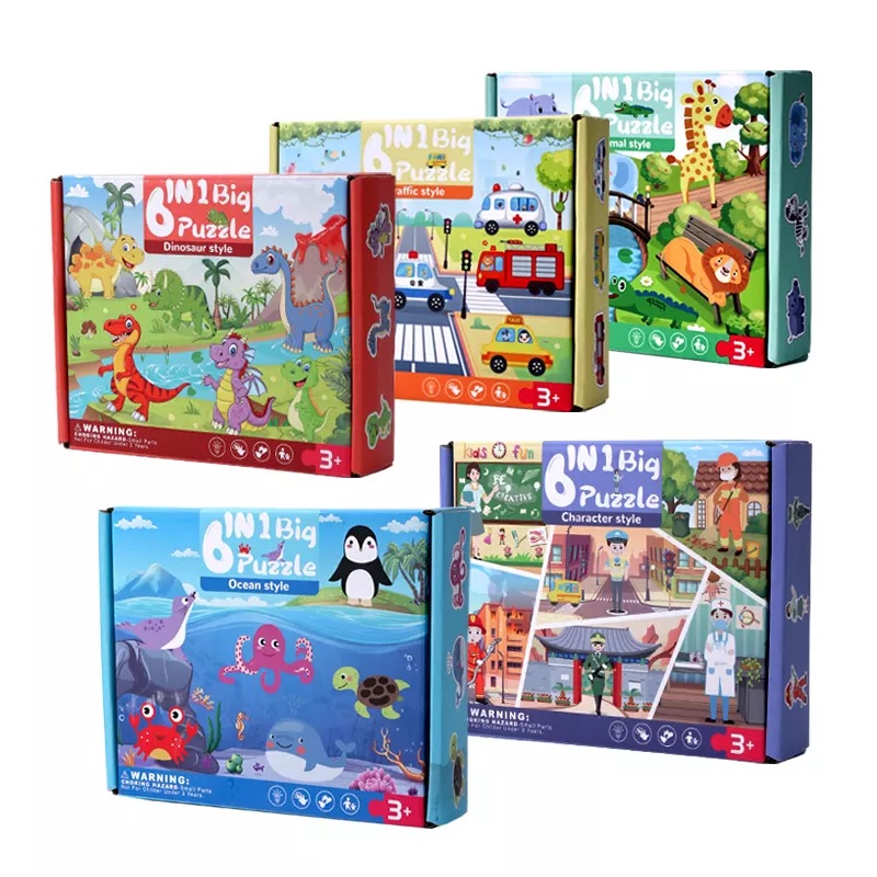 Fa puzzle gyerekeknek - Karakter
