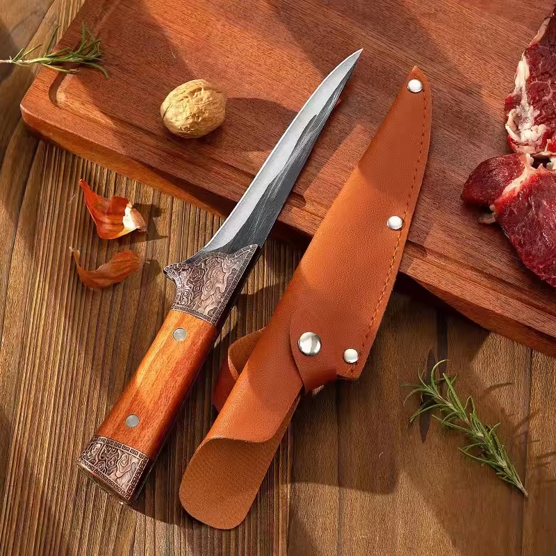 DE-33025 Konyhakés - Barna/Butcher