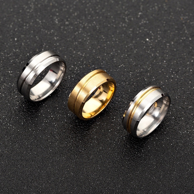JO-17338 Gyűrű - Ezüst/Arany/57mm
