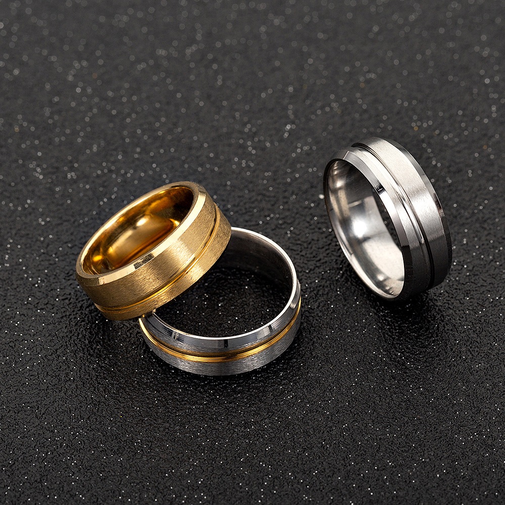 JO-17338 Gyűrű - Ezüst/Arany/57mm